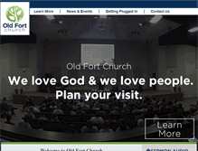 Tablet Screenshot of oldfortchurch.com